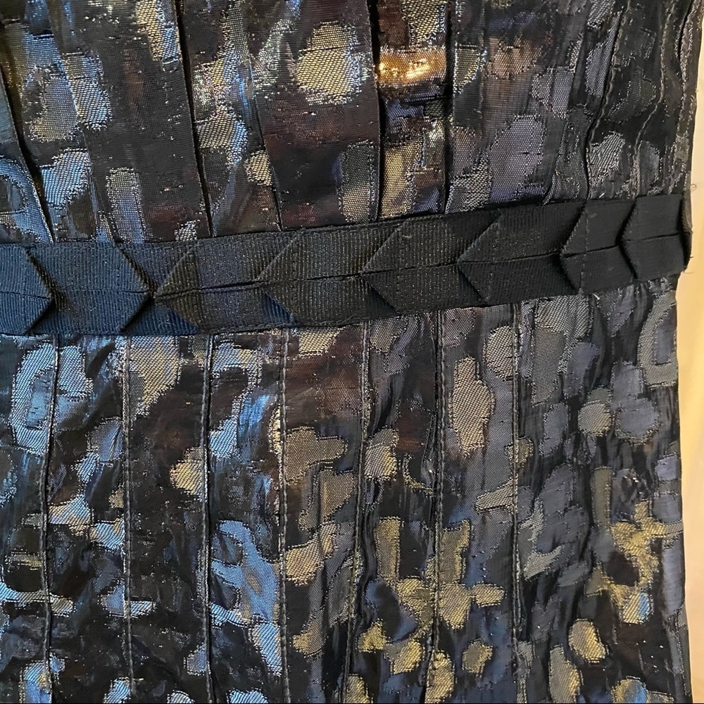 Tory Burch “Rennie”Gunmetal & Black Animal Print Dress - 4 - Picture 4 of 14